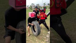 Speakerman flips tires part 1 skibiditoilet cameraman memes speaker shortyoutube [upl. by Venu]