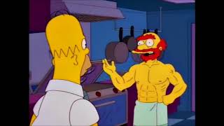 Homer And Bart Steal Grease  Homer Vs Groundskeeper Willie  The Simpsons [upl. by Cyrus]