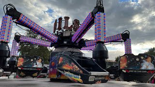 Ringwood Carnival Fun Fair Vlog 2022  Its Back Night Time Rides Atmosphere amp More [upl. by Adore411]