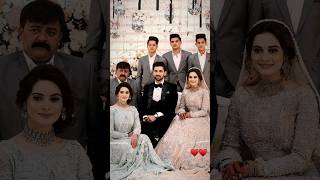 Aiman Minal Khan wedding photoshoot Aimankhan minalkhan love trendingshorts ytstudio [upl. by Eatnoed]