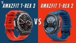 Amazfit T Rex 3 VS Amazfit T Rex 2 [upl. by Auqkinahs]