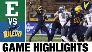 Eastern Michigan vs Toledo  College Football Highlights [upl. by Salohci]