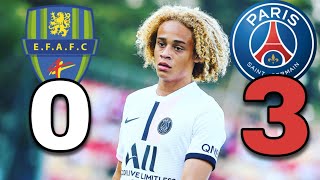 Feignies Aulnoye 03 PSG Xavi Simons au TOP [upl. by Razaele851]