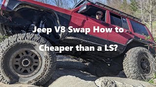 WHY I didnt LS swap my jeep XJ toyota 1uzfe swap [upl. by Hekking]