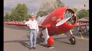 Gee Bee R2 Near Crash in Germany  Delmar Benjamin [upl. by Dnama]