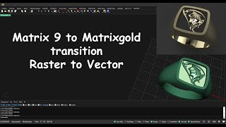 MatrixGold Raster to Vector [upl. by Eyahc]