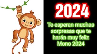 HOROSCOPO CHINO 2024  Predicciones para el signo del Mono para el año 2024  Intuición Comprobada [upl. by Hulburt]