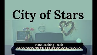 City Of Stars LA LA LAND Piano accompaniment  Backing  Karaoke track [upl. by Myrtice]