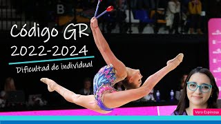 CÓDIGO DE GIMNASIA RÍTMICA 20222024 Dificultad de Individual [upl. by Seravart]