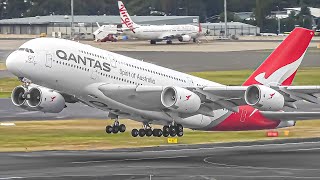 60 MINS of Plane Watching at Sydney Airport 🇦🇺 [upl. by Ydissac137]