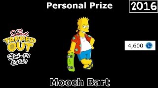 TSTO  SciFi Event  Mooch Bart  Personal Prize [upl. by Ynnad822]