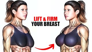 Lift Firm and Increase Chest Size Exercises  WORKS 100 [upl. by Trinatte]