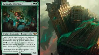 🧝TYVAR el Aporreador🧝 Commander MTG Arena historic Brawl [upl. by Ayikur]