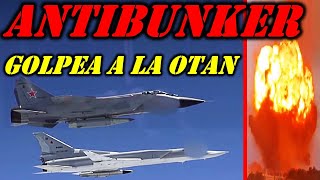 🔴 KINZHAL ANTIBUNKER ASESTA DURO GOLPE A LA OTAN EN UCRANIA 🔴 [upl. by Coulson745]