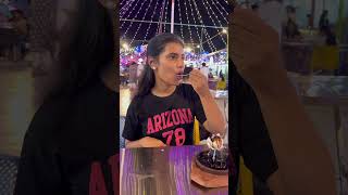 Sizzler brownie with ice cream…😍😍 food shortvideo viralvideo viralshort ahmedabad foodie [upl. by Rosabelle]