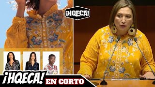 ¡INCREÍBLE xochitlgalvez presume huipiles DE LUJO hqeca critica ¡CHÉCALO [upl. by Tuppeny]