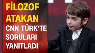 Filozof Atakan Kayalar CNN TÜRKte soruları yanıtladı nasıl bir eğitim almak istediğini anlattı [upl. by Jack]