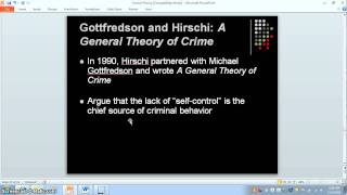 Control theories of crimemp4 [upl. by Gove]