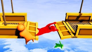 Who Will Be LAST To LET GO  Gang Beasts [upl. by Pollitt163]