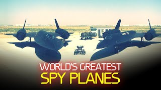 The Worlds GREATEST Spy Planes  SR71 amp A12 Oxcart [upl. by Naxor]