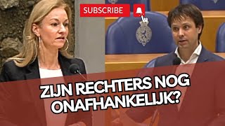 Helder BBB zet D66er Sneller in de HOEK Zijn rechters nog wel ONAFHANKELIJK [upl. by Uokes]