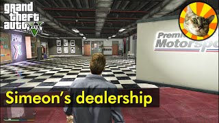 Simeons dealership at night  GTA V  The Game Tourist [upl. by Cyprus380]