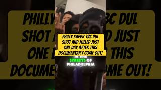 Philly rapper YBC DUL Shot and killed just a day after this Documentary come out ybcdul drillnews [upl. by Graehme13]