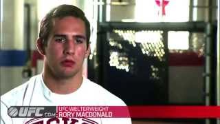 UFC 167 Rory MacDonald vs Robbie Lawler PreFight Interview [upl. by Uzzia439]