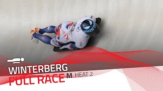 Winterberg 1  BMW IBSF World Cup 20212022  Mens Skeleton Heat 2  IBSF Official [upl. by Asila]