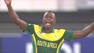 Relive the glory Kagiso Rabada 2014 U19CWC [upl. by Asenej224]