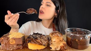 BEST CHOCOLATE DESSERTS  MUKBANG  ASMR  EATING SOUNDS [upl. by Stelmach]