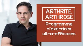 Arthrite et arthrose exercices ULTRAEFFICACES à faire en position assise [upl. by Bardo691]