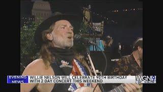 Willie Nelson to celebrate 90th birthday with allstar concert [upl. by Megan]