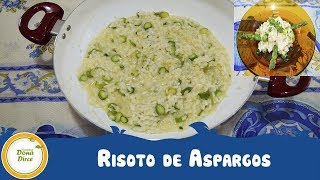 Como fazer Risoto de Aspargos fácil e rápido 181 [upl. by Acinhoj]