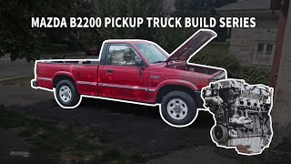 Mazda B2200 Pickup Truck Turbo BP 18L Engine Build Series Part 001  Engine Cleaning 💥💥💥 [upl. by Heathcote]