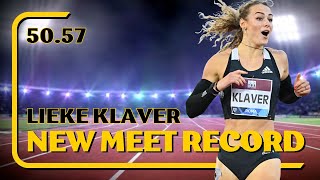 Lieke Klaver Breaks Meet Record  ORLEN Copernicus Cup 2024 [upl. by Channa]