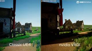 OneBonsai  Unreal Engine lightmass and Nvidia VXGI comparison [upl. by Akerahs]