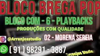 PLAYBACK  Bloco Brega Pop 1 [upl. by Brinna]