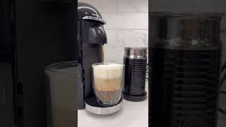 ASMR Foamiest Coffee Latte  Home Cafe ☕️homecafe cafe latte [upl. by Orella]