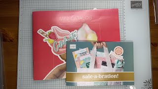 Stampin’ Up JanuaryApril 2024 Mini Catalog amp 2024 Saleabration Brochure Unboxing Video [upl. by Robma]