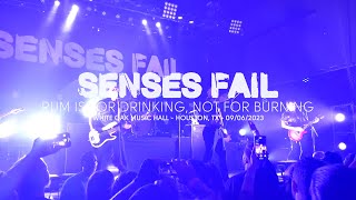 Senses Fail  Rum is for Drinking Not for Burning Live at White Oak Music Hall Houston TX [upl. by Eula]