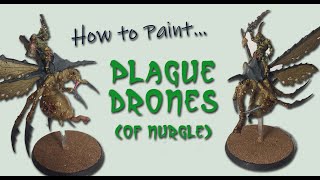 How to Paint Plague Drones [upl. by Zat112]