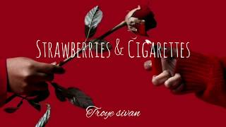 Troye Sivan  Strawberries amp Cigarettes  from Love Simon lyrics [upl. by Miko]