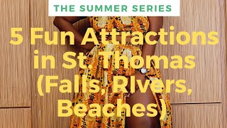 Five GreatFun things to do in St Thomas Jamaica Rivers Falls and Beaches [upl. by Rosol]