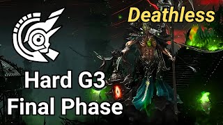 Newbie Scouter Machinist Hard Akkan G3 Last Phase Reclear 5 Deathless 6 LOST ARK 1600 Legion Raid [upl. by Joash39]