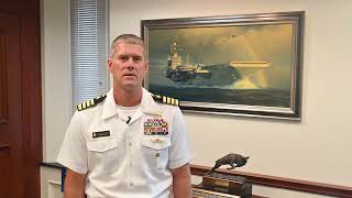 USNA Commandant of Midshipmen Welcome Message [upl. by Goodkin999]