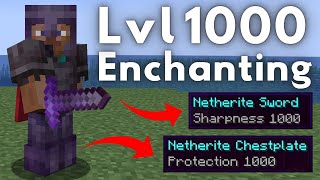 How To Enchant at Level 1000 in Minecraft 120 [upl. by Zimmerman]