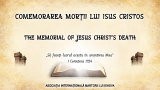 Comemorarea mortii lui Isus Christos  15042022 [upl. by Cammi]