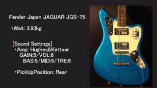 GUITAR CRAFTFender Japan JAGUAR JGS75 [upl. by Airednaxela]