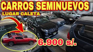 CARROS SEMINUEVOS DESDE 6900 SOLES  trapiche lima norte [upl. by Carroll]